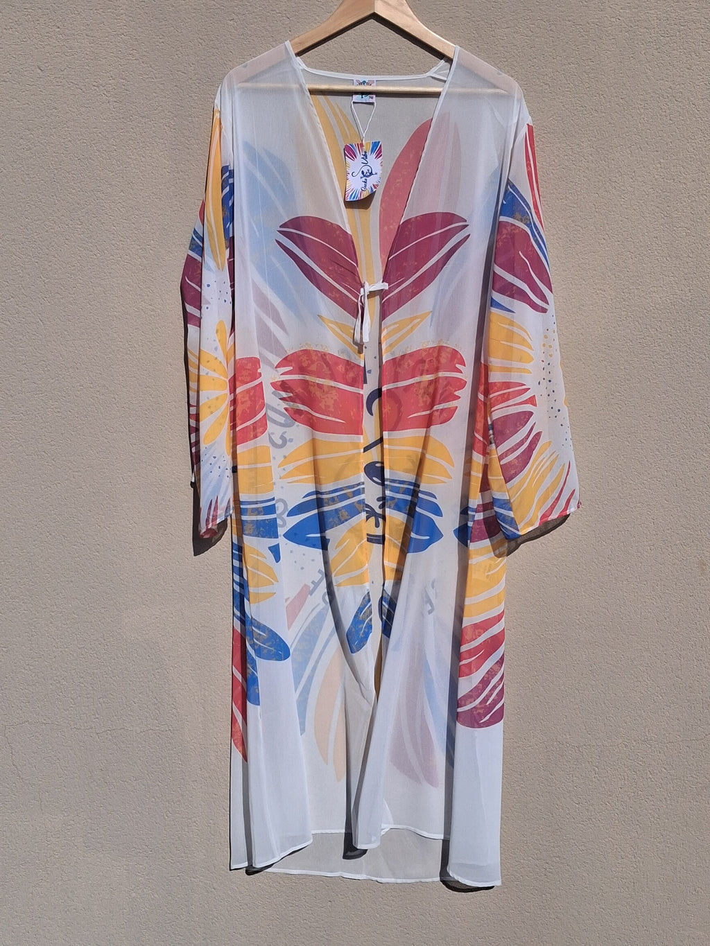 Kimono largo - Maspalomas Chic (Muselina aireada)