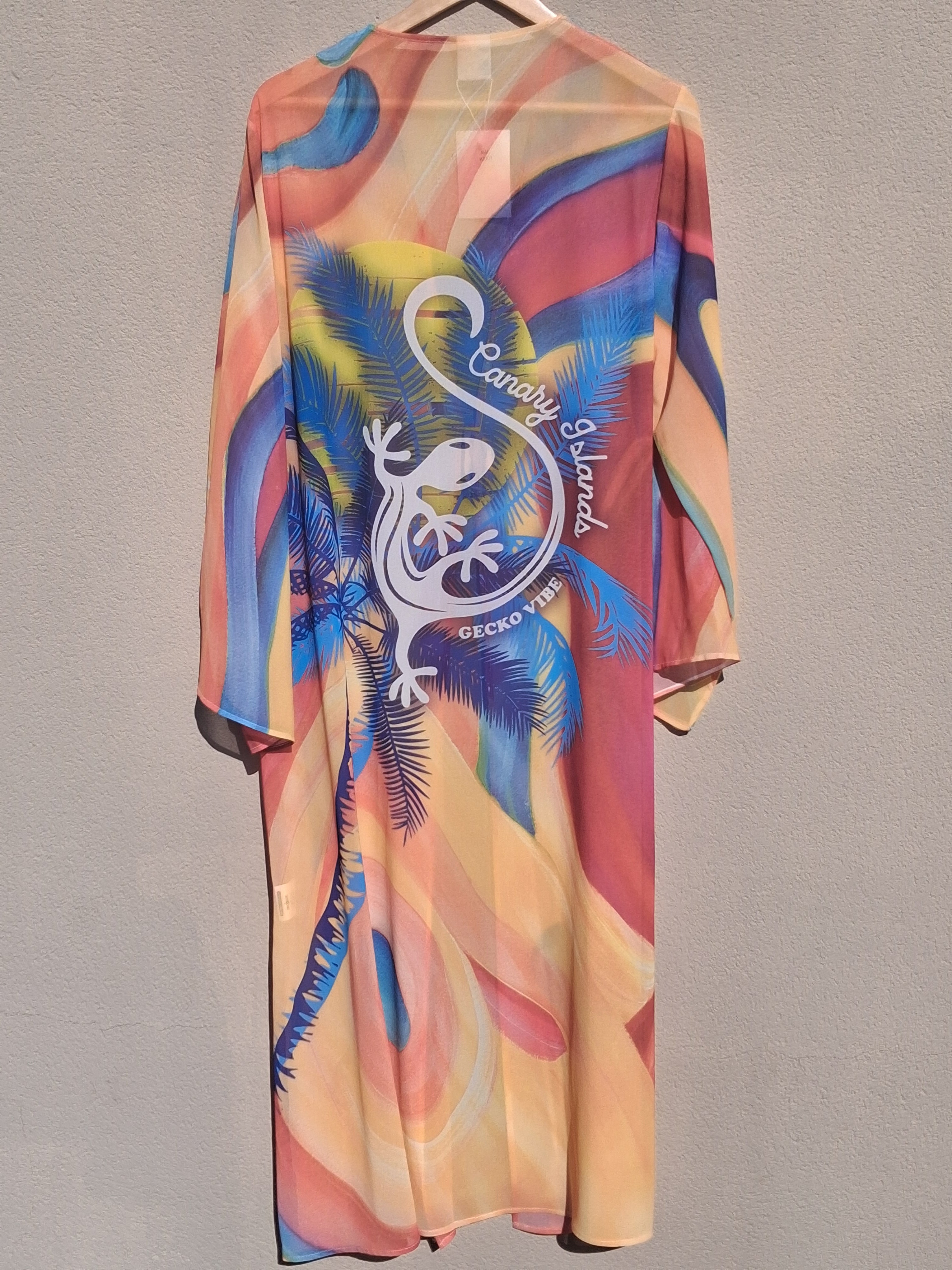 Kimono largo - Maspalomas Chic (Muselina aireada)