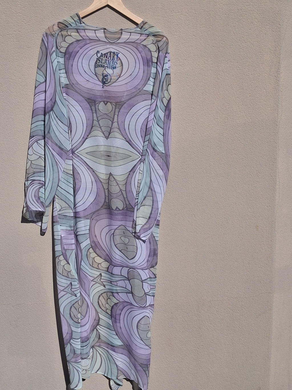 Kimono largo - Maspalomas Chic (Muselina aireada)