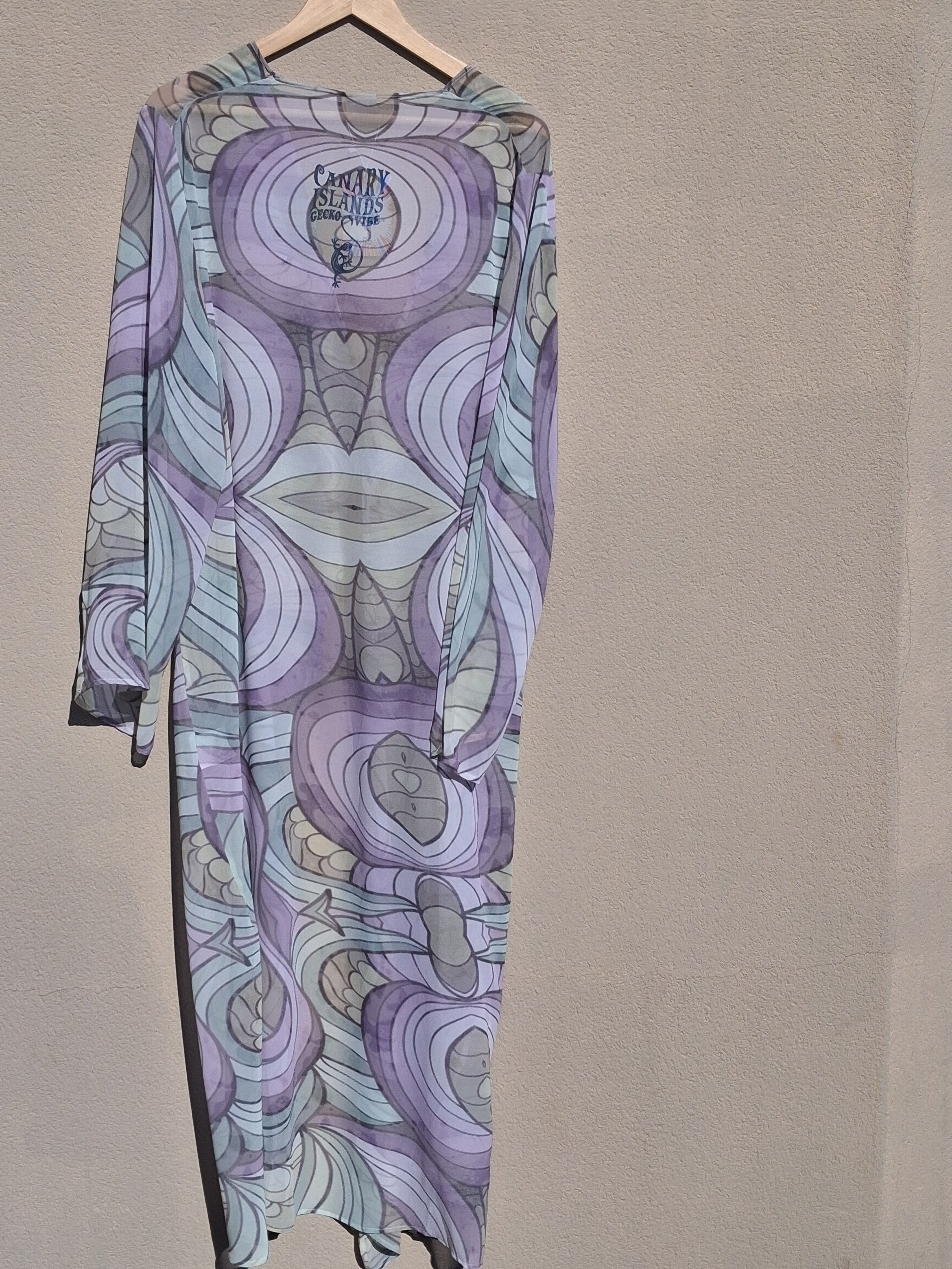 Kimono largo - Maspalomas Chic (Muselina aireada)