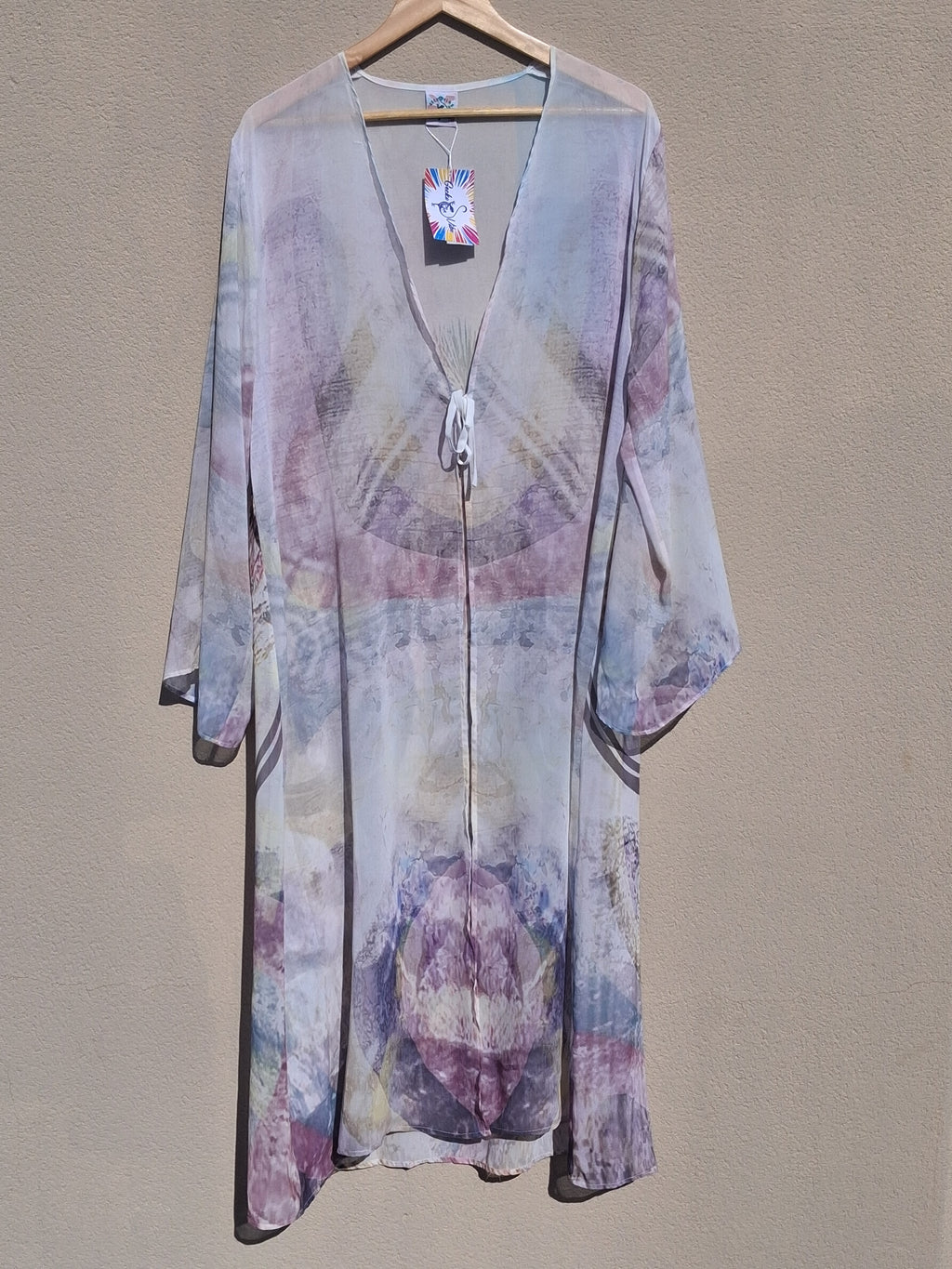 Kimono largo - Maspalomas Chic (Muselina aireada)