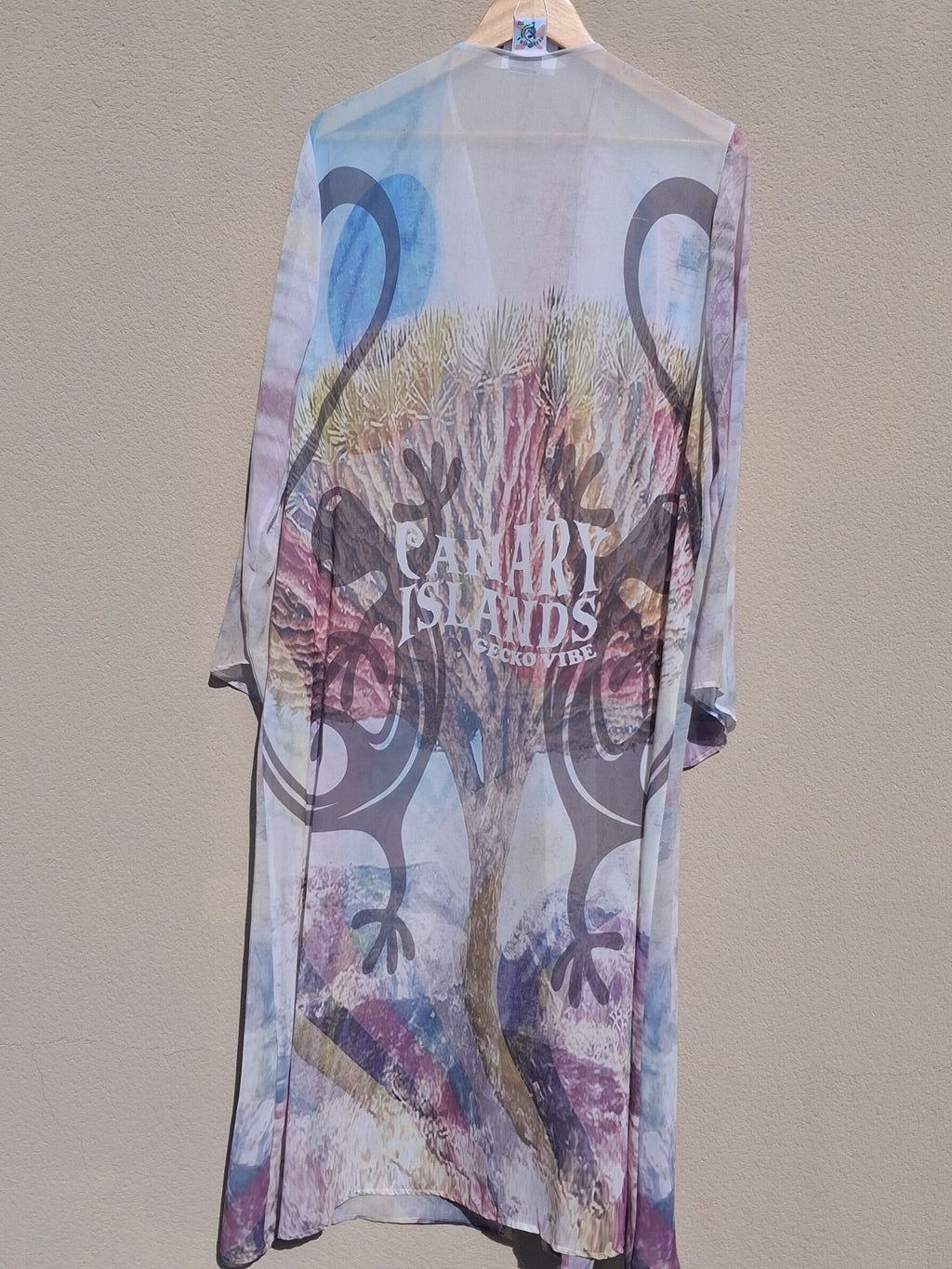 Kimono largo - Maspalomas Chic (Muselina aireada)