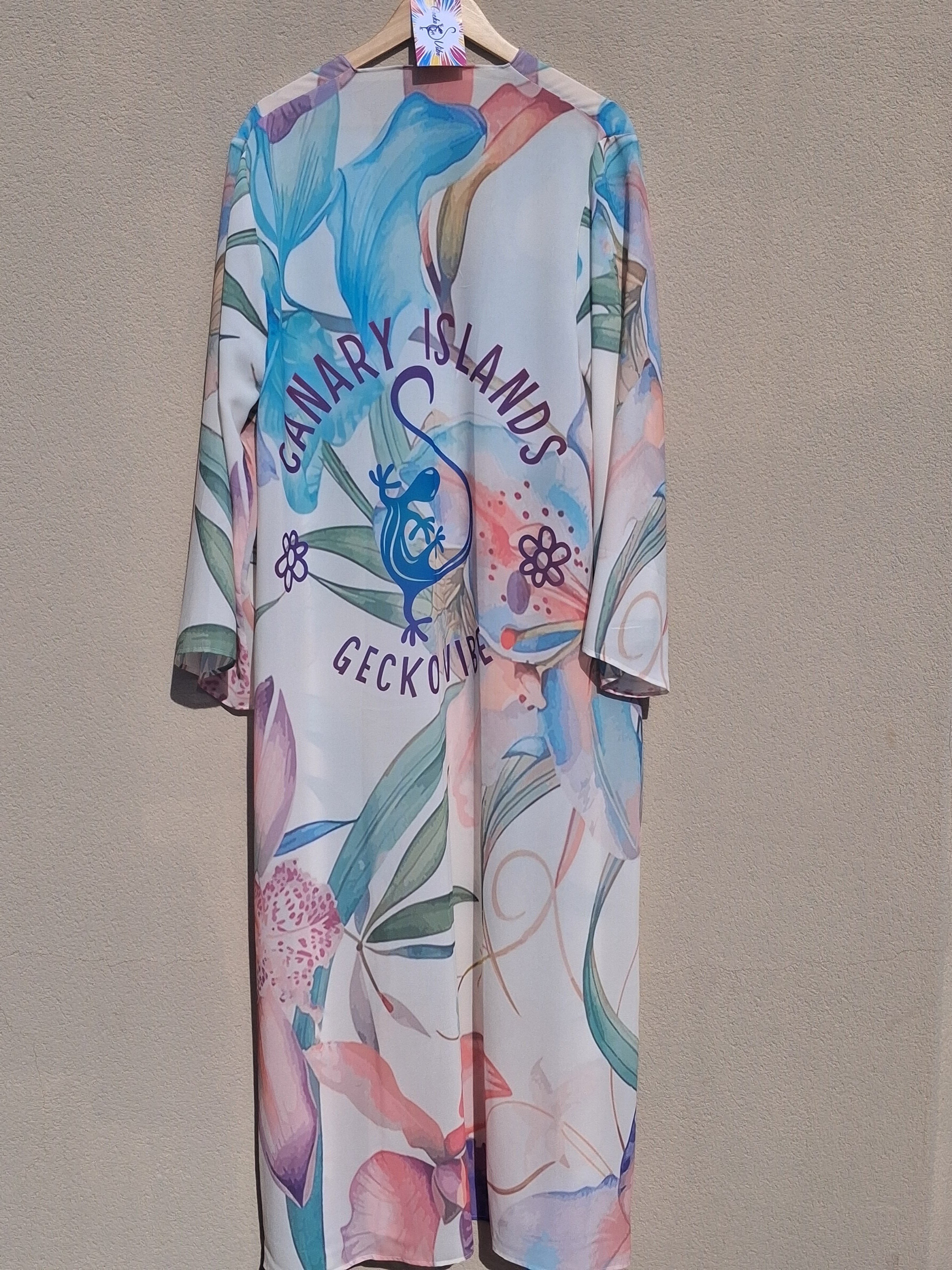 Kimono largo - Maspalomas Chic (Muselina aireada)