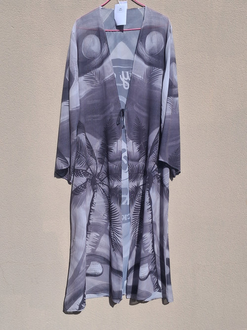 Kimono largo - Maspalomas Chic (Muselina aireada)