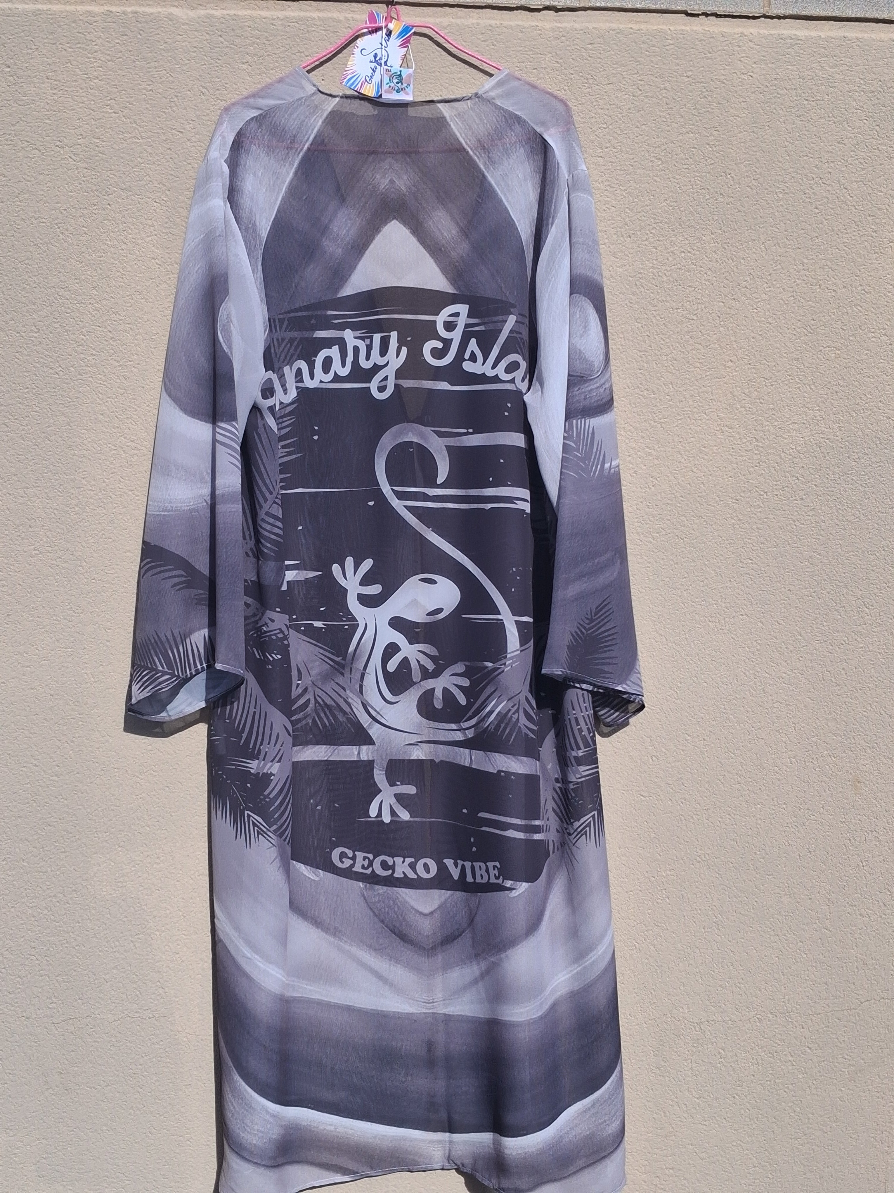 Kimono largo - Maspalomas Chic (Muselina aireada)