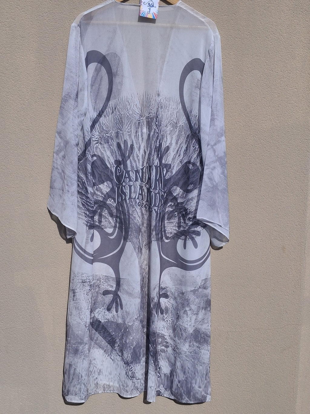 Kimono largo - Maspalomas Chic (Muselina aireada)