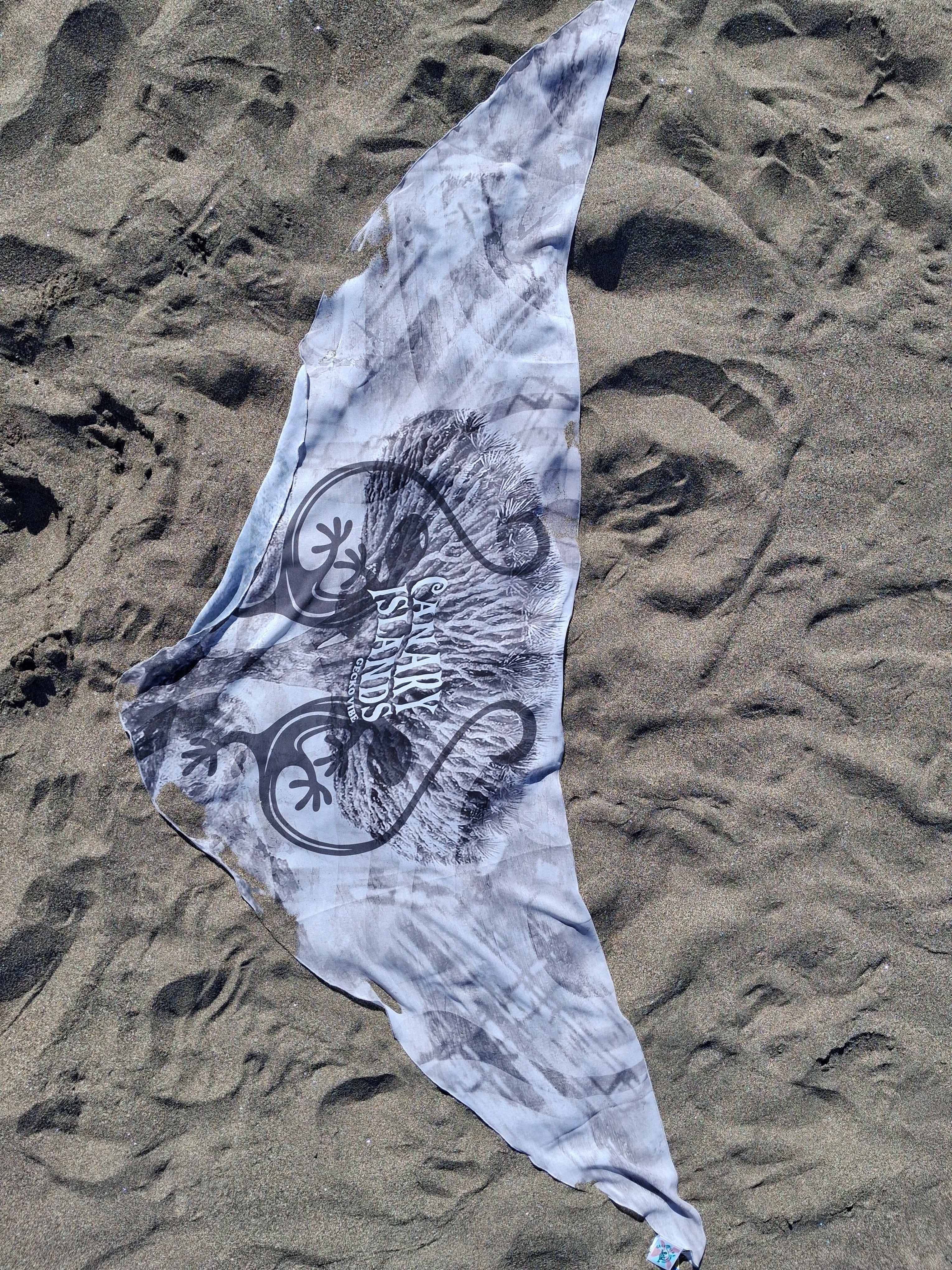 Pareo Triangular de playa - Corralejo Boho (Muslin Voile)