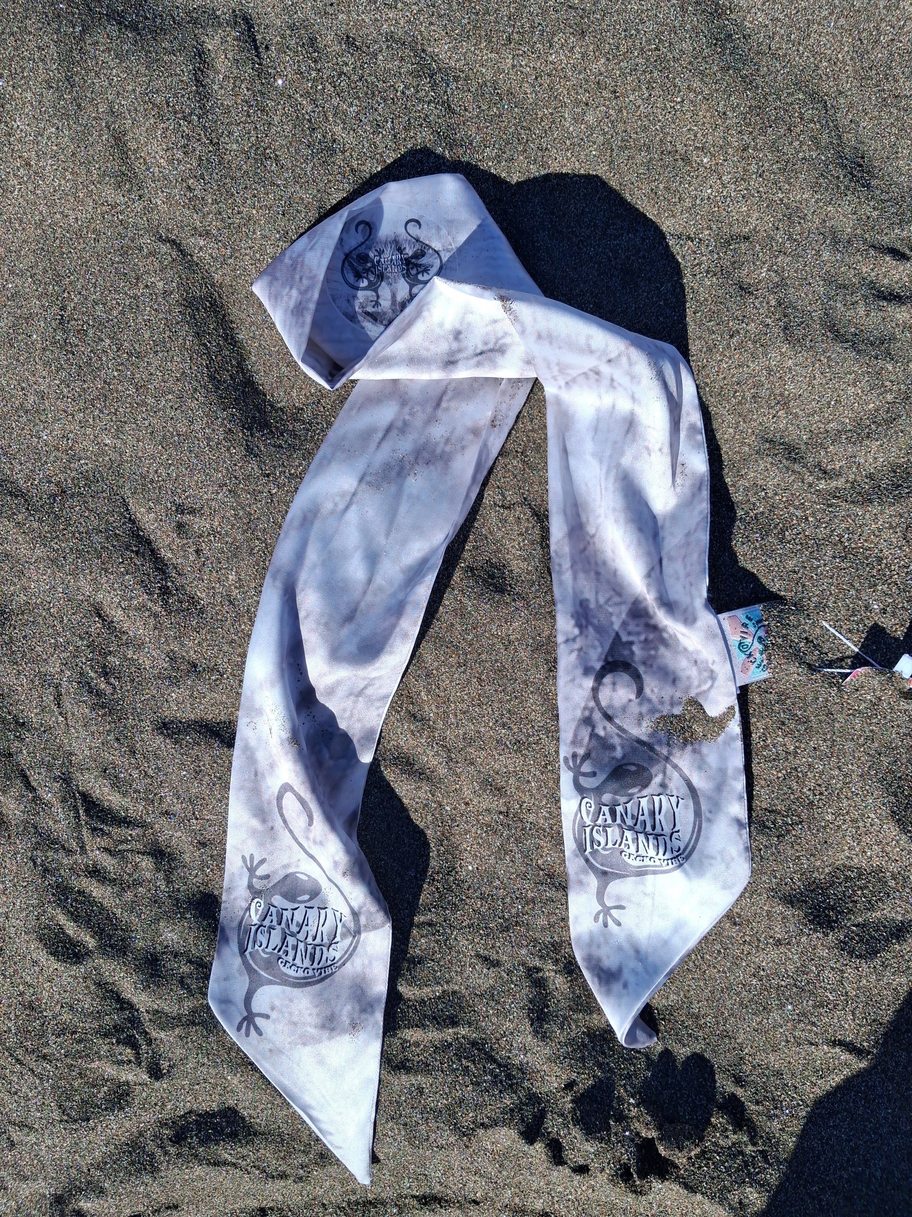 Pañuelo largo y estrecho (tipo corbata) - Laguna Silk (mezcla de seda)