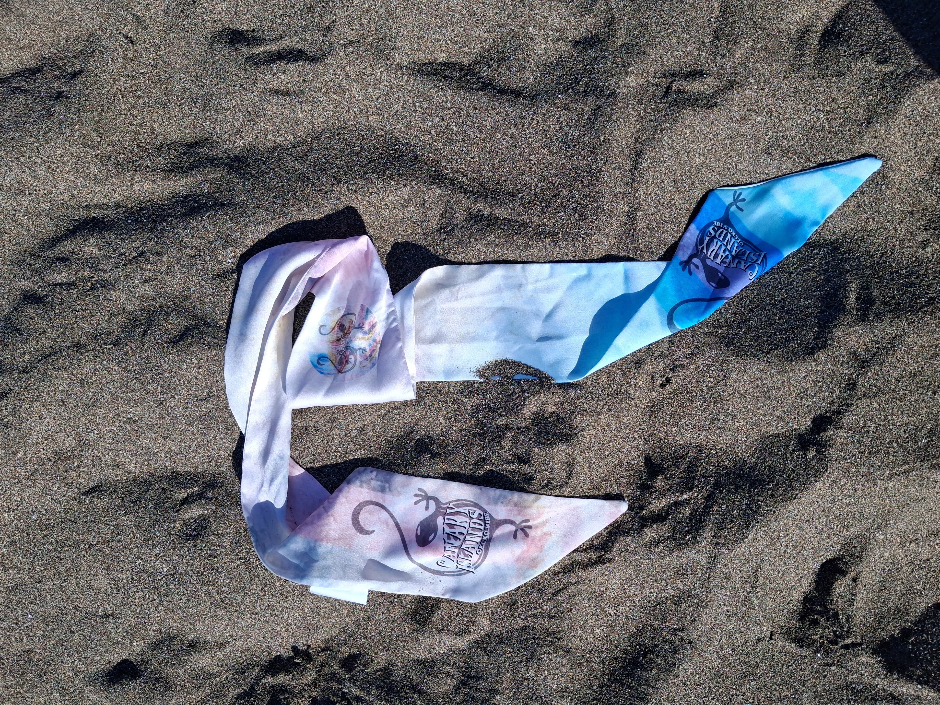 Pañuelo largo y estrecho (tipo corbata) - Laguna Silk (mezcla de seda)