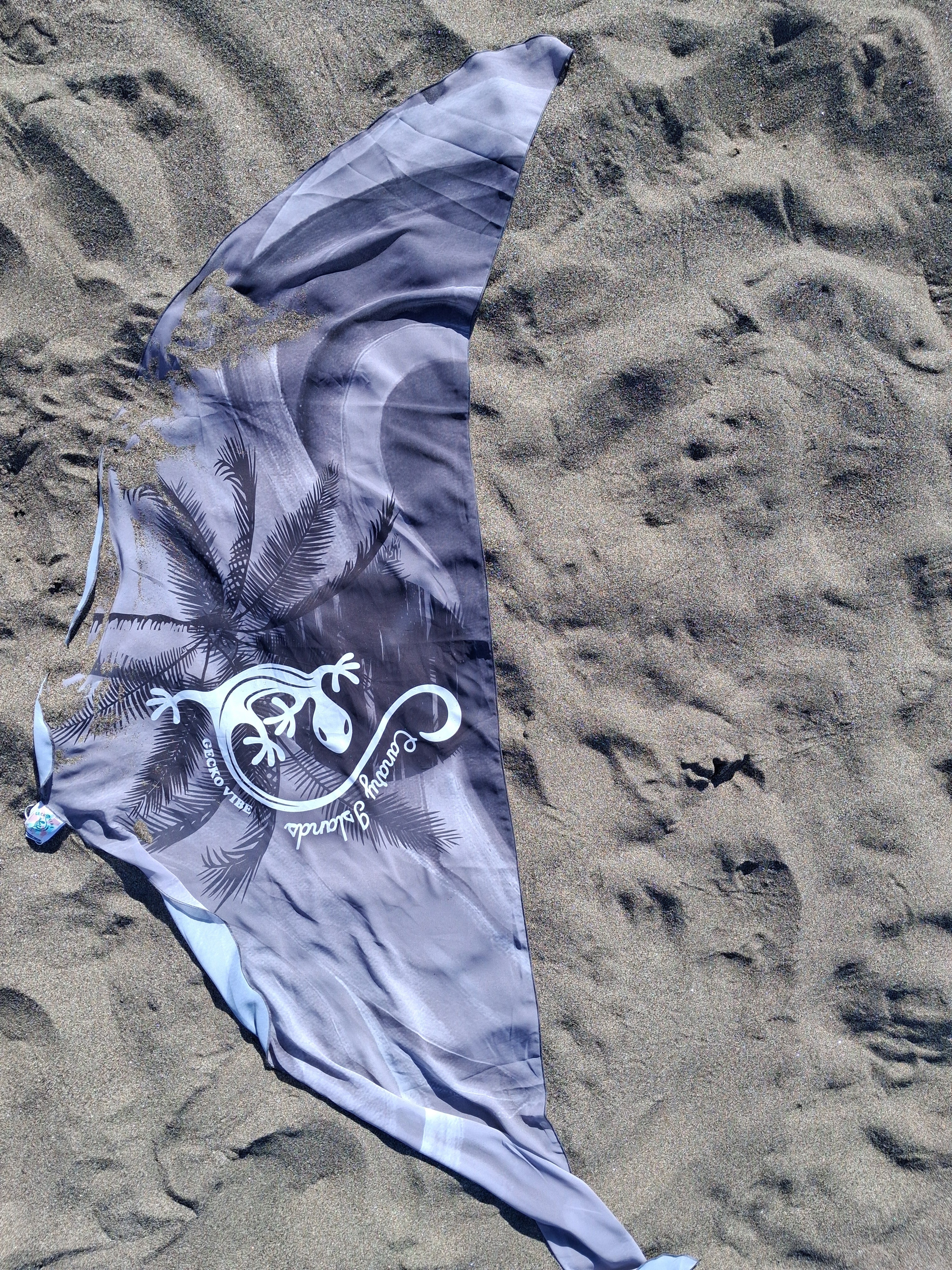 Pareo Triangular de playa - Corralejo Boho (Muslin Voile)