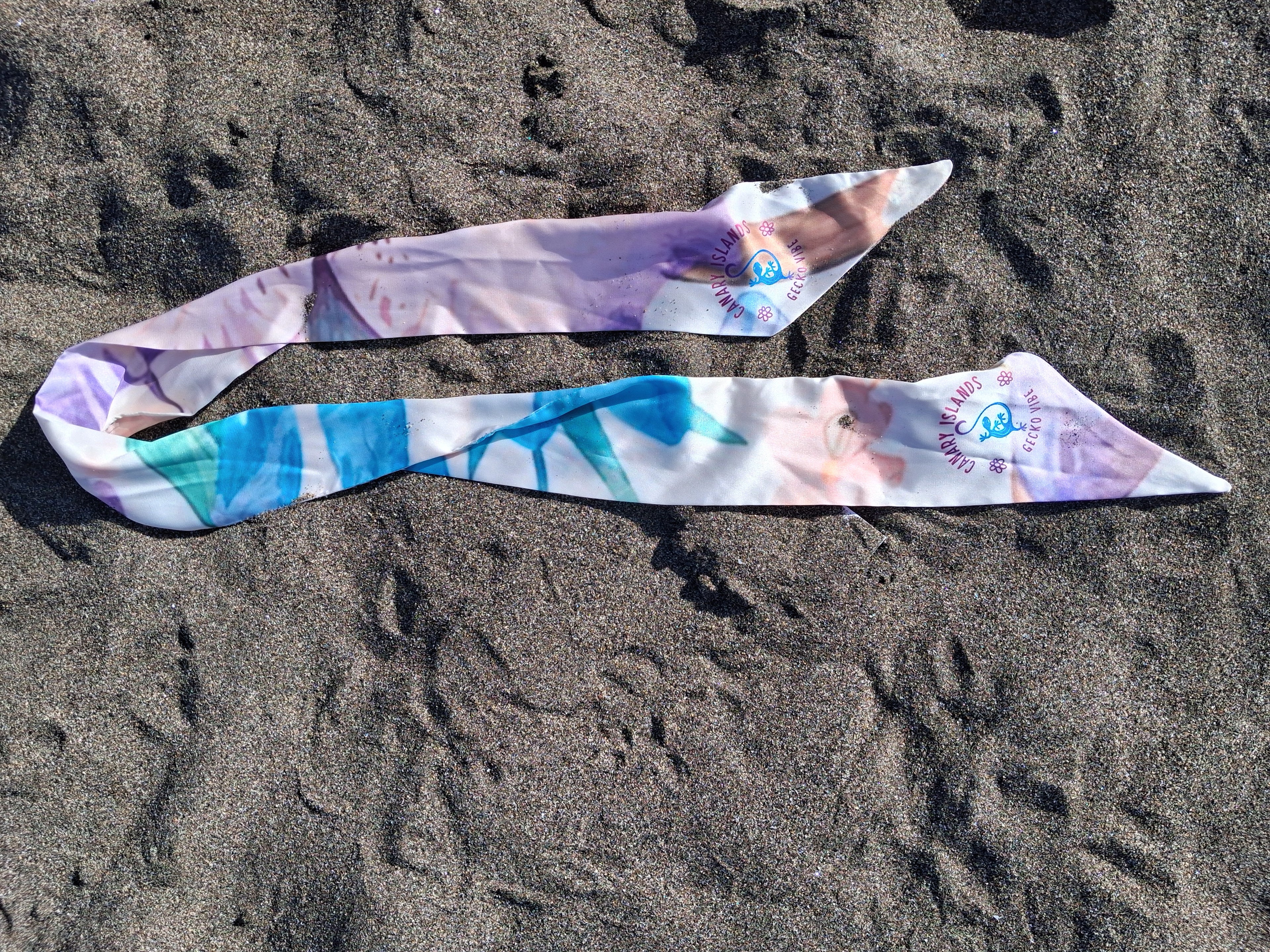 Pañuelo largo y estrecho (tipo corbata) - Laguna Silk (mezcla de seda)