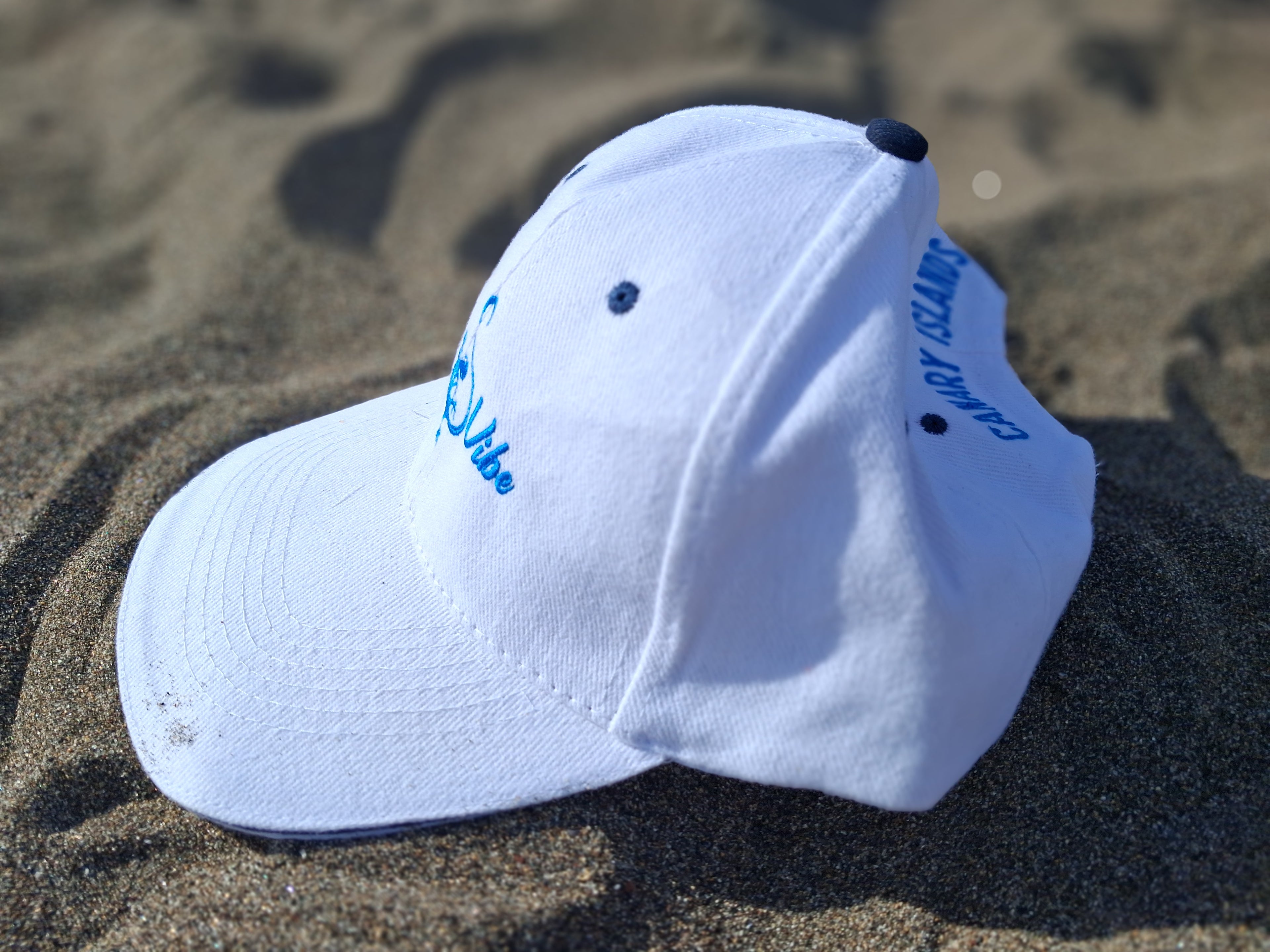 Gorra plana - Teide Sun (100% Algodón, Doble Bordado)