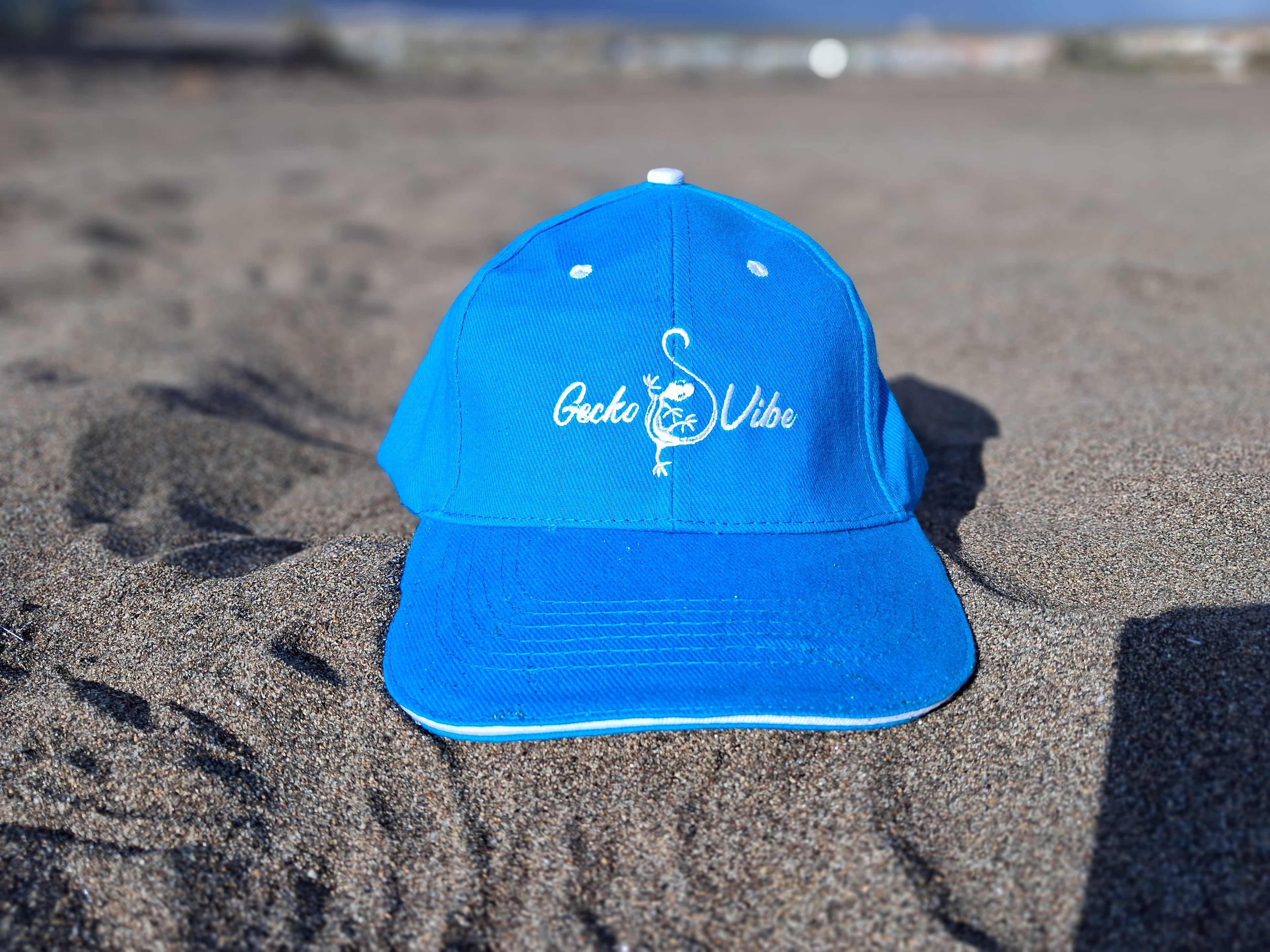 Gorra plana - Teide Sun (100% Algodón, Doble Bordado)