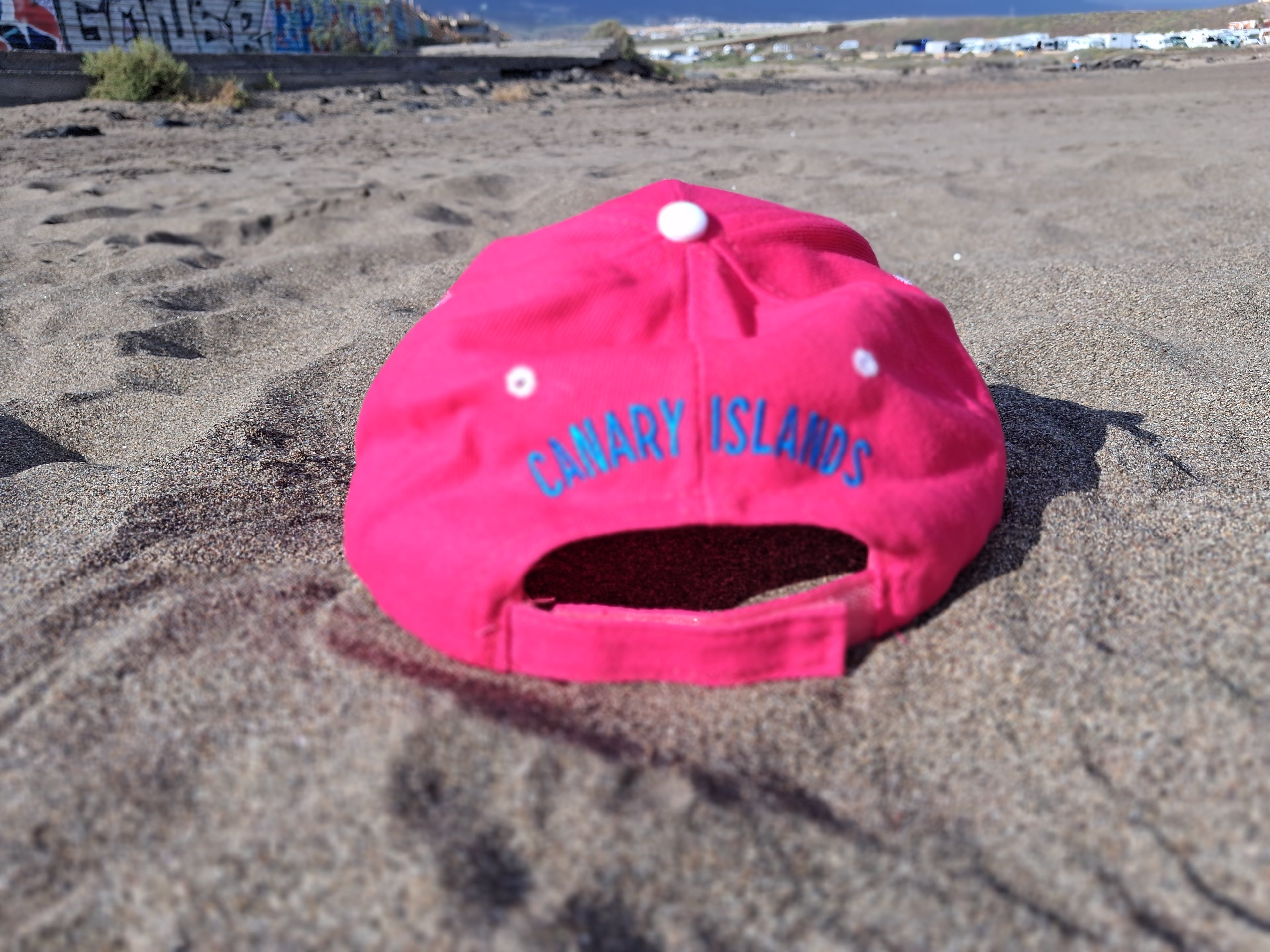 Gorra plana - Teide Sun (100% Algodón, Doble Bordado)