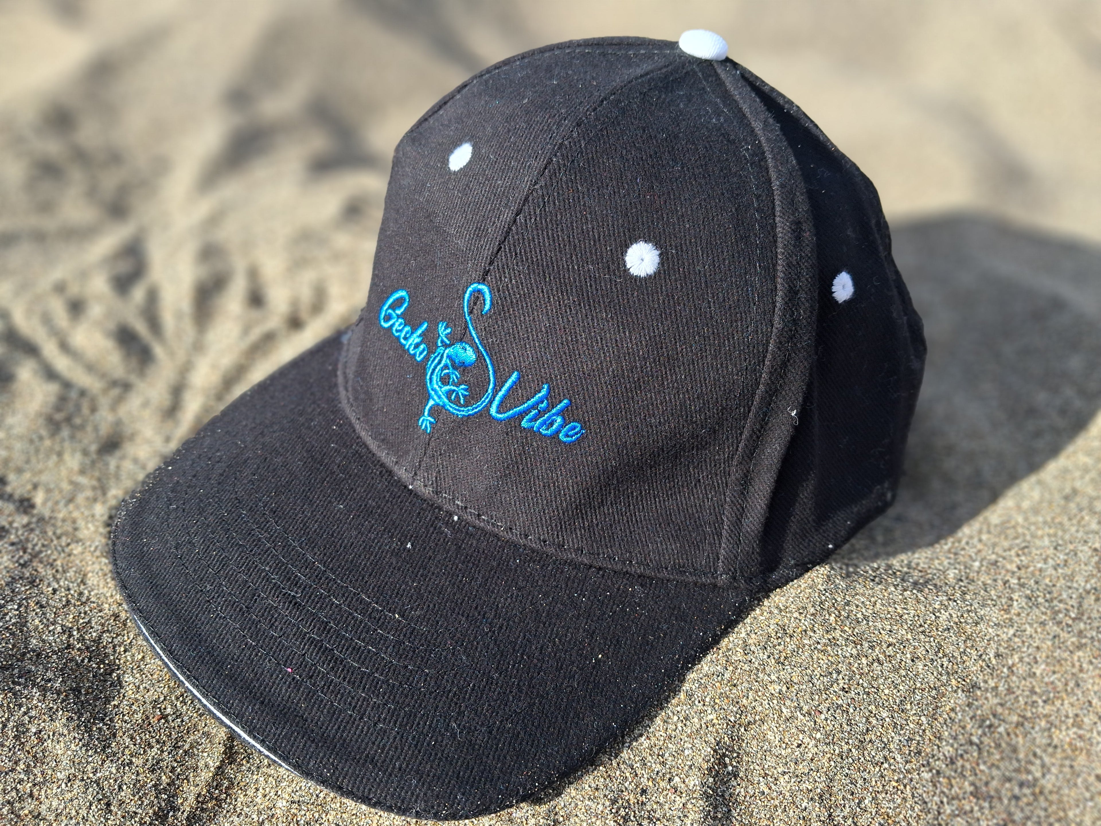 Gorra plana - Teide Sun (100% Algodón, Doble Bordado)