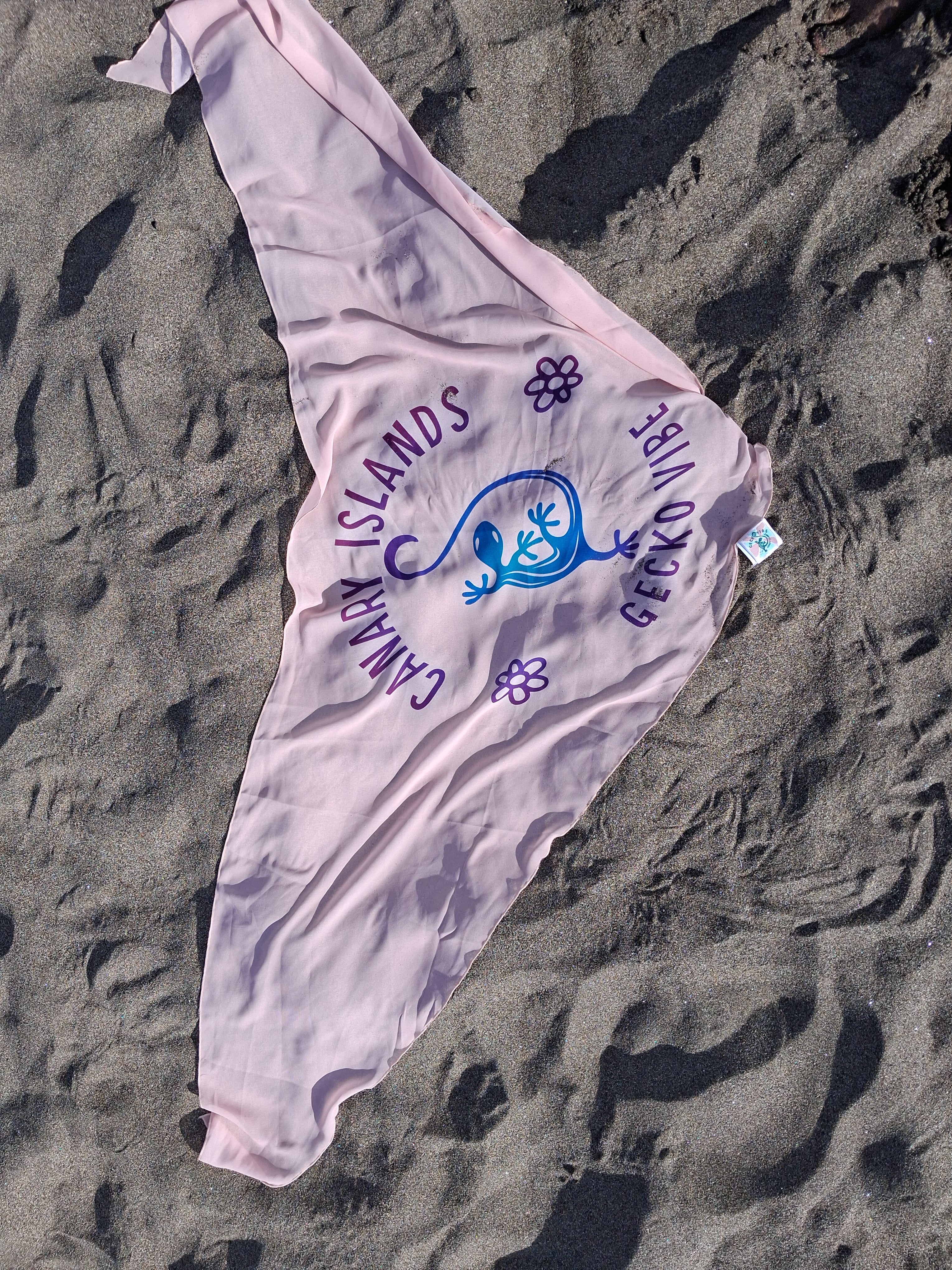 Pareo Triangular de playa - Corralejo Boho (Muslin Voile)