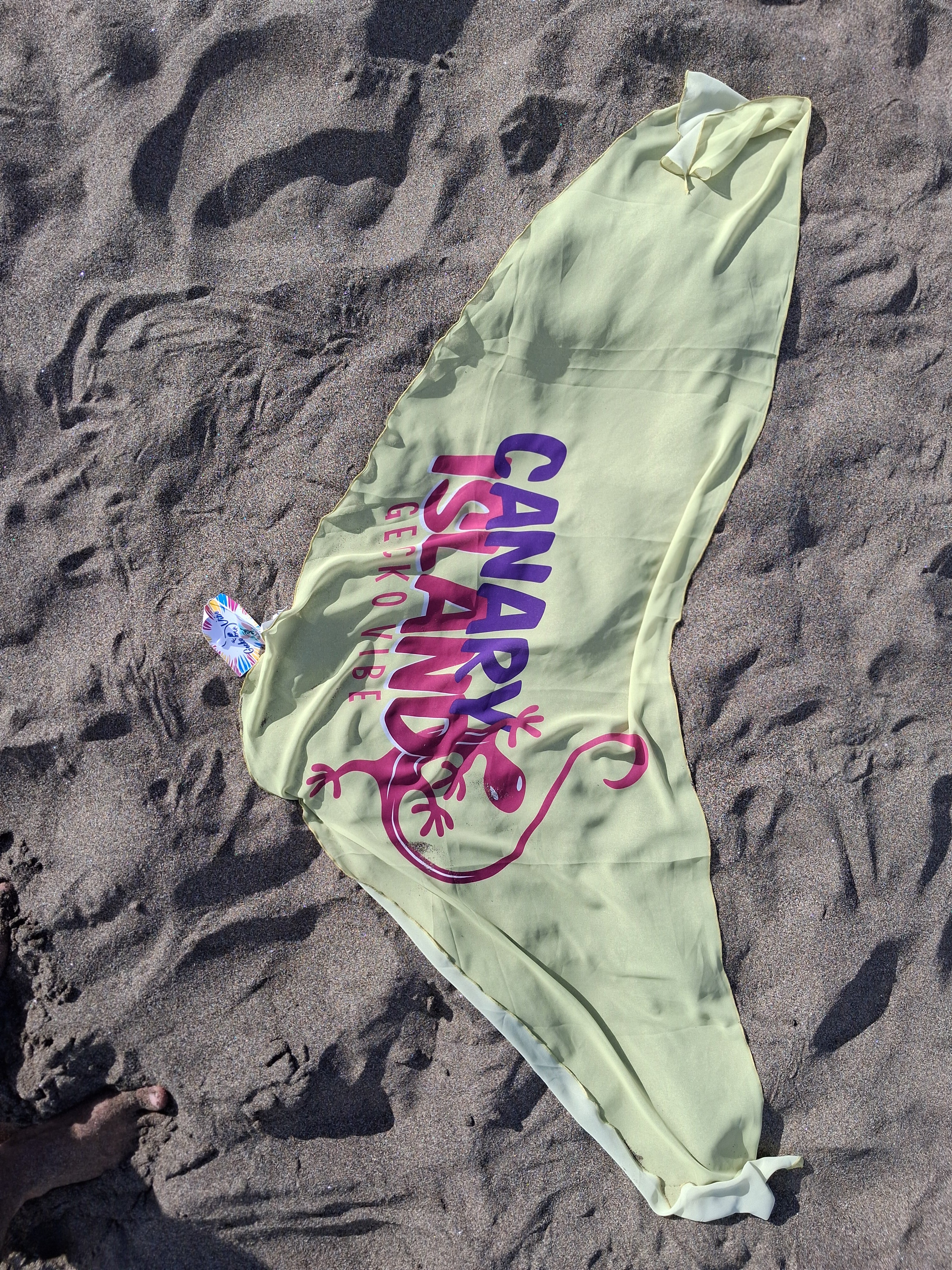 Pareo Triangular de playa - Corralejo Boho (Muslin Voile)