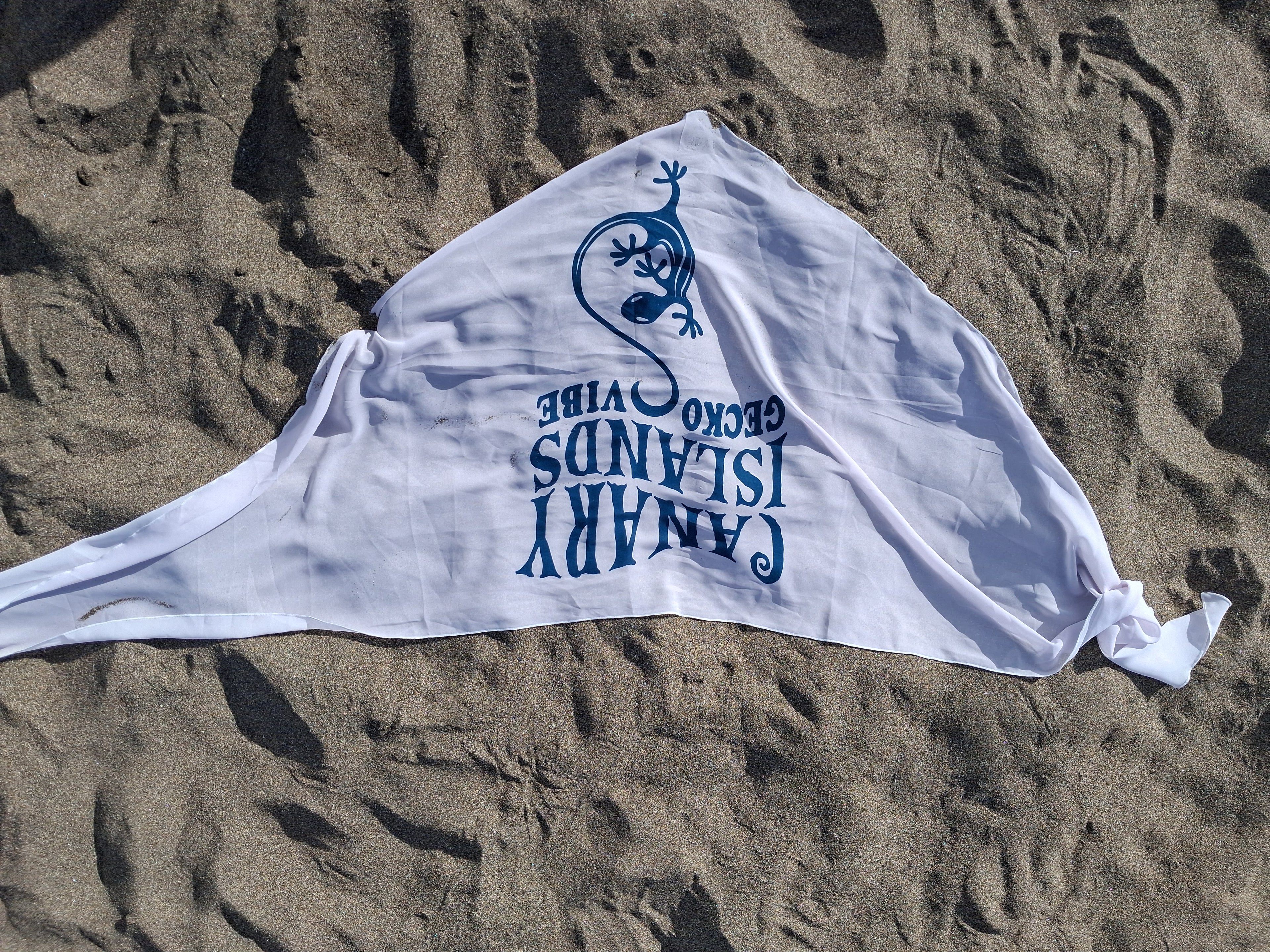 Pareo Triangular de playa - Corralejo Boho (Muslin Voile)